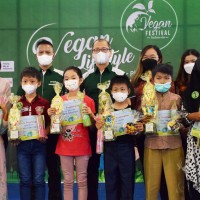 Performance, Colouring & Drawing Competition at Vegan Food Festival | SD METTA MAITREYA